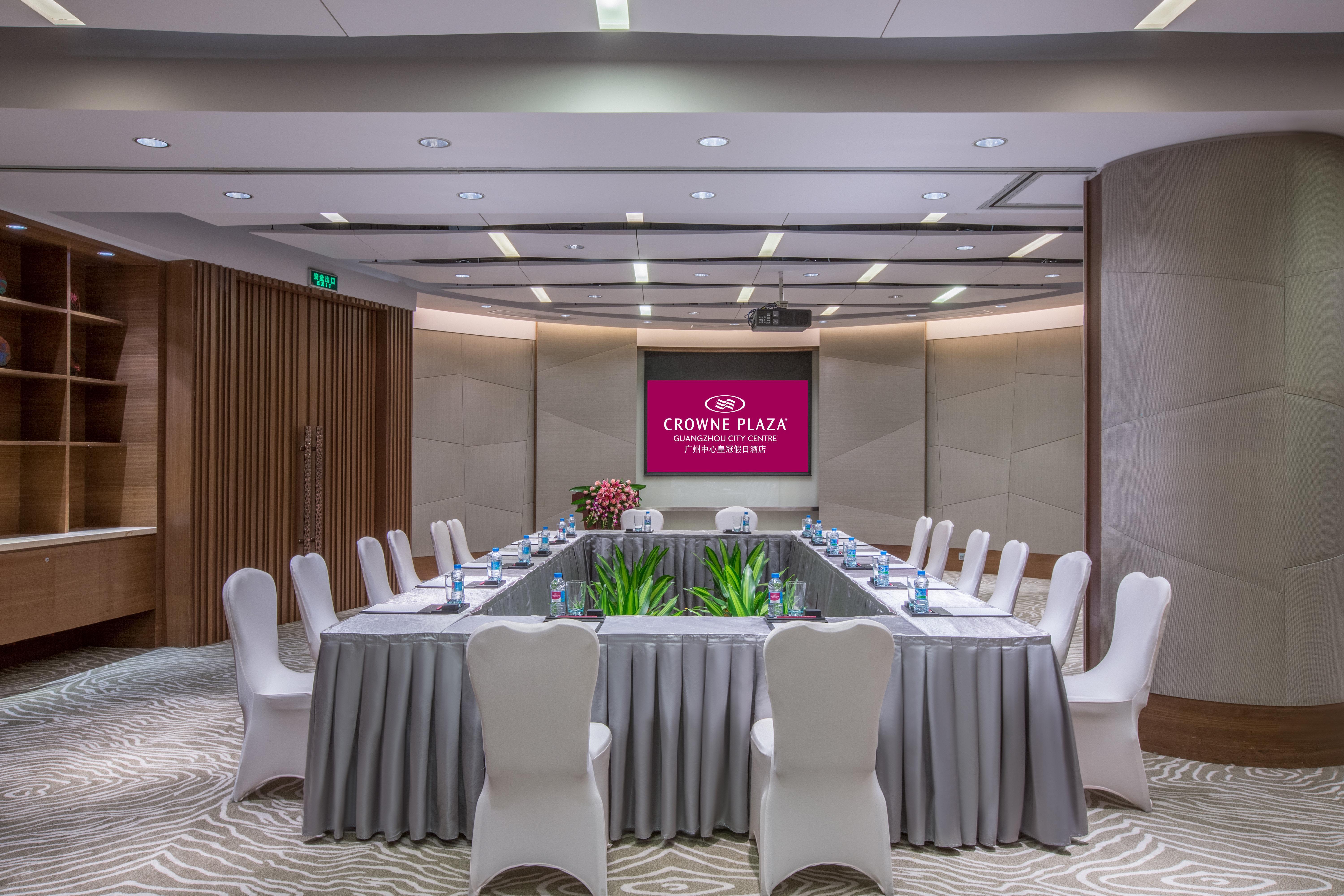 Crowne Plaza Guangzhou City Centre By Ihg - Free Shuttle Between Hotel And Exhibition Center During Canton Fair & Exhibitor Registration Counter Екстериор снимка Meeting room